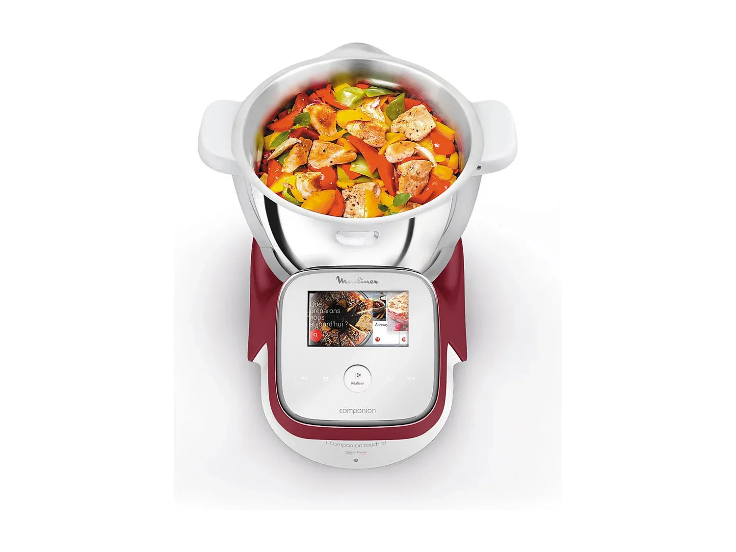 Moulinex Robot cuiseur multifonctions 3l 1550w edition rouge - hf934510