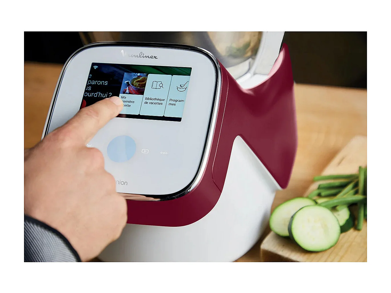 Moulinex Robot cuiseur multifonctions 3l 1550w edition rouge - hf934510