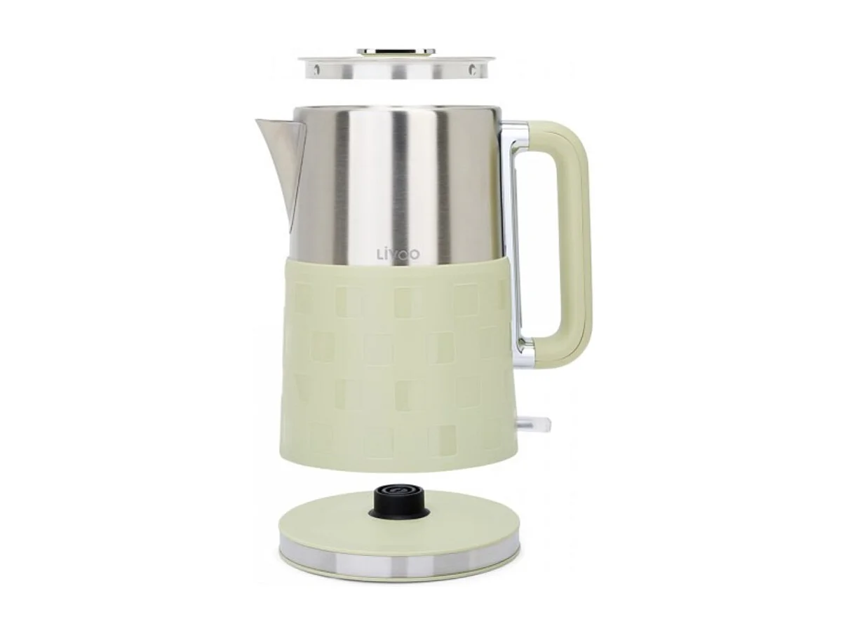 Livoo Bouilloire électrique 1.7l 2200w vert - DOD204