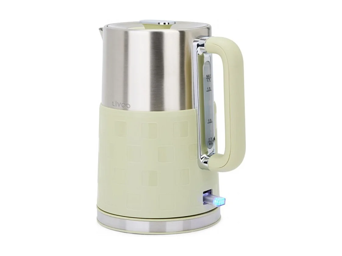 Livoo Bouilloire électrique 1.7l 2200w vert - DOD204