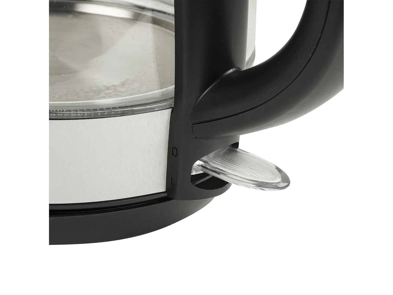 Bestron Bouilloire sans fil 1,7l 2200w en verre/inox - awk780g