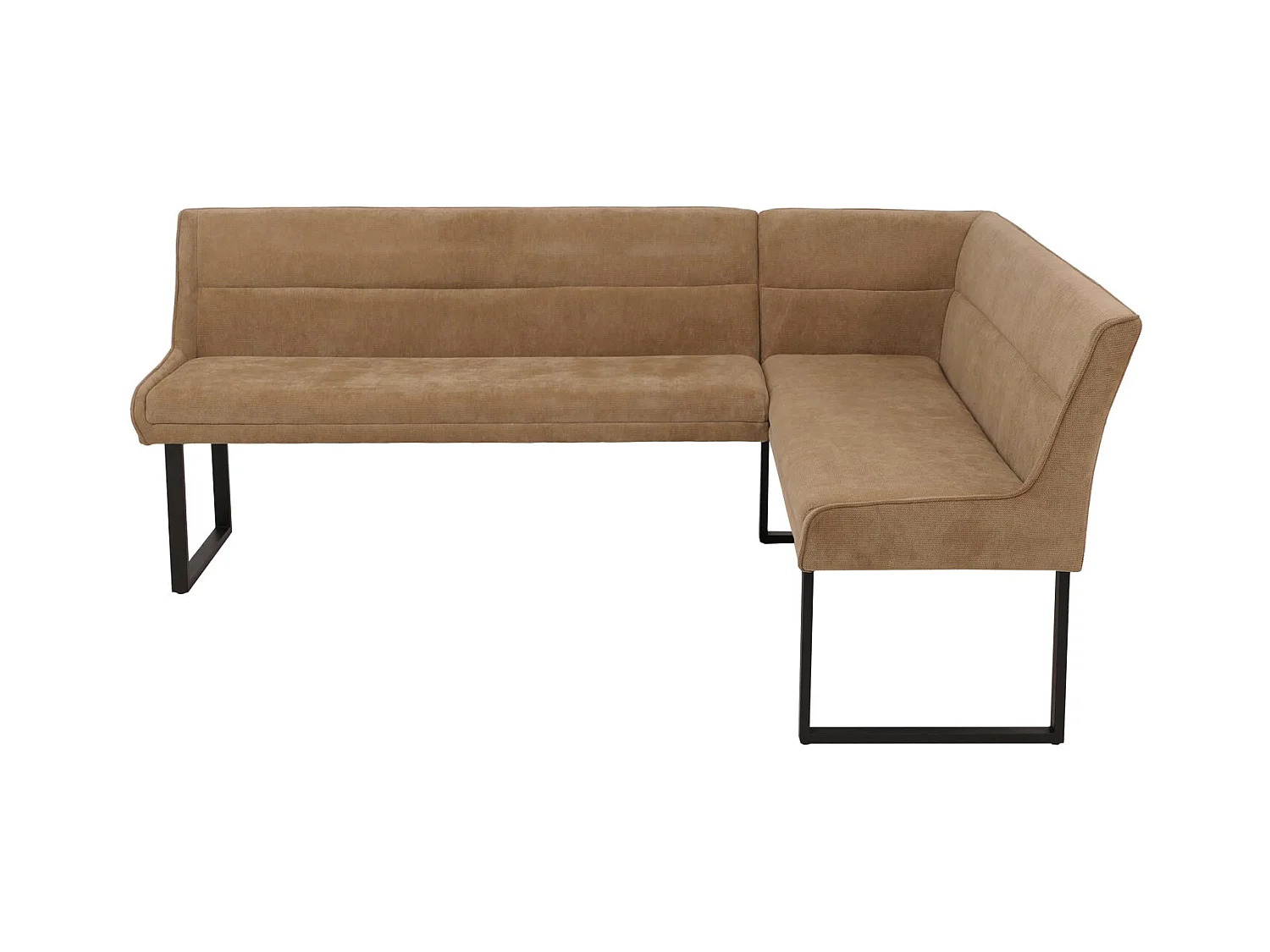 Ławka narożna MCW-O81,  jasnobrązowa