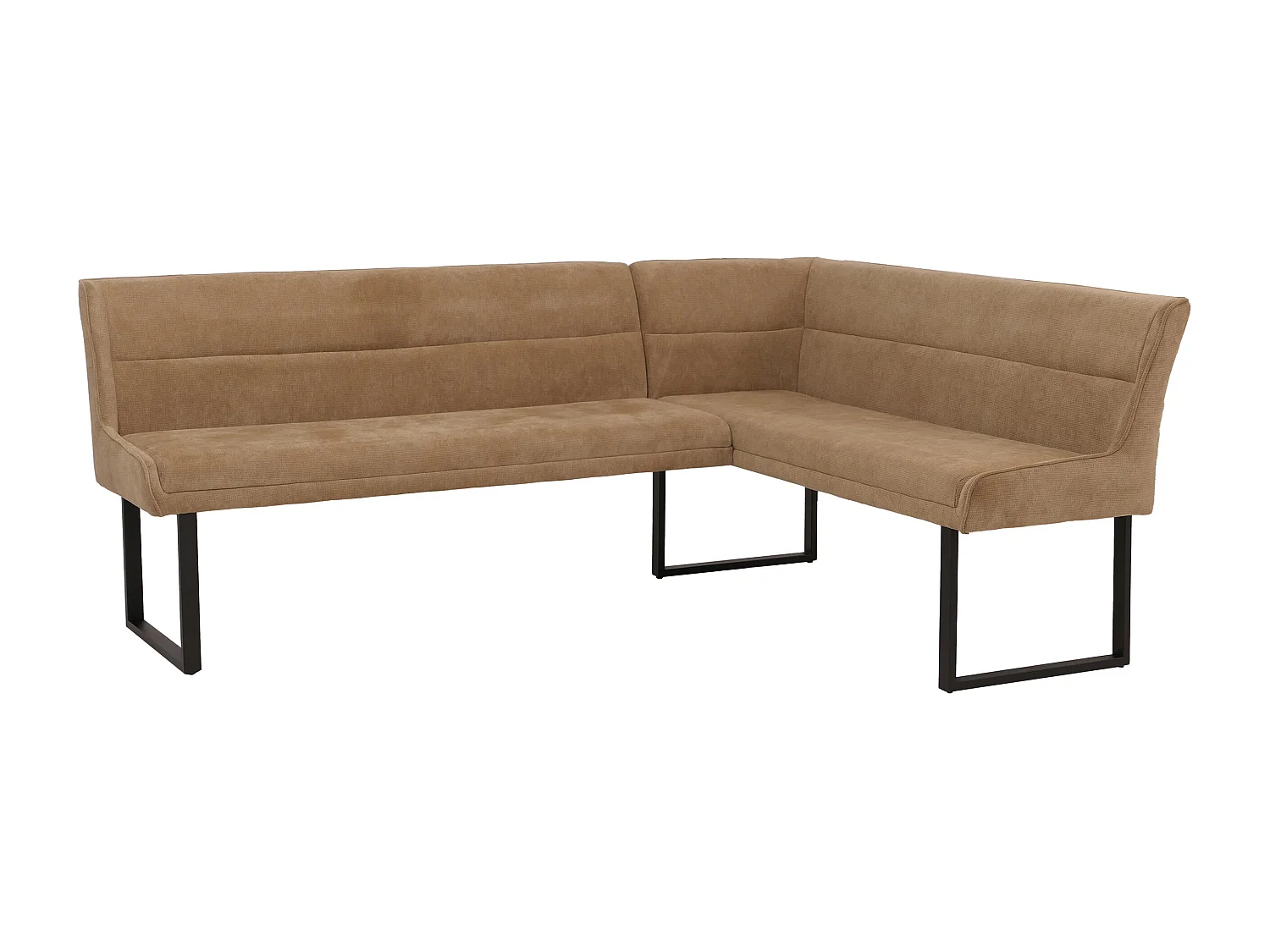 Ławka narożna MCW-O81,  jasnobrązowa