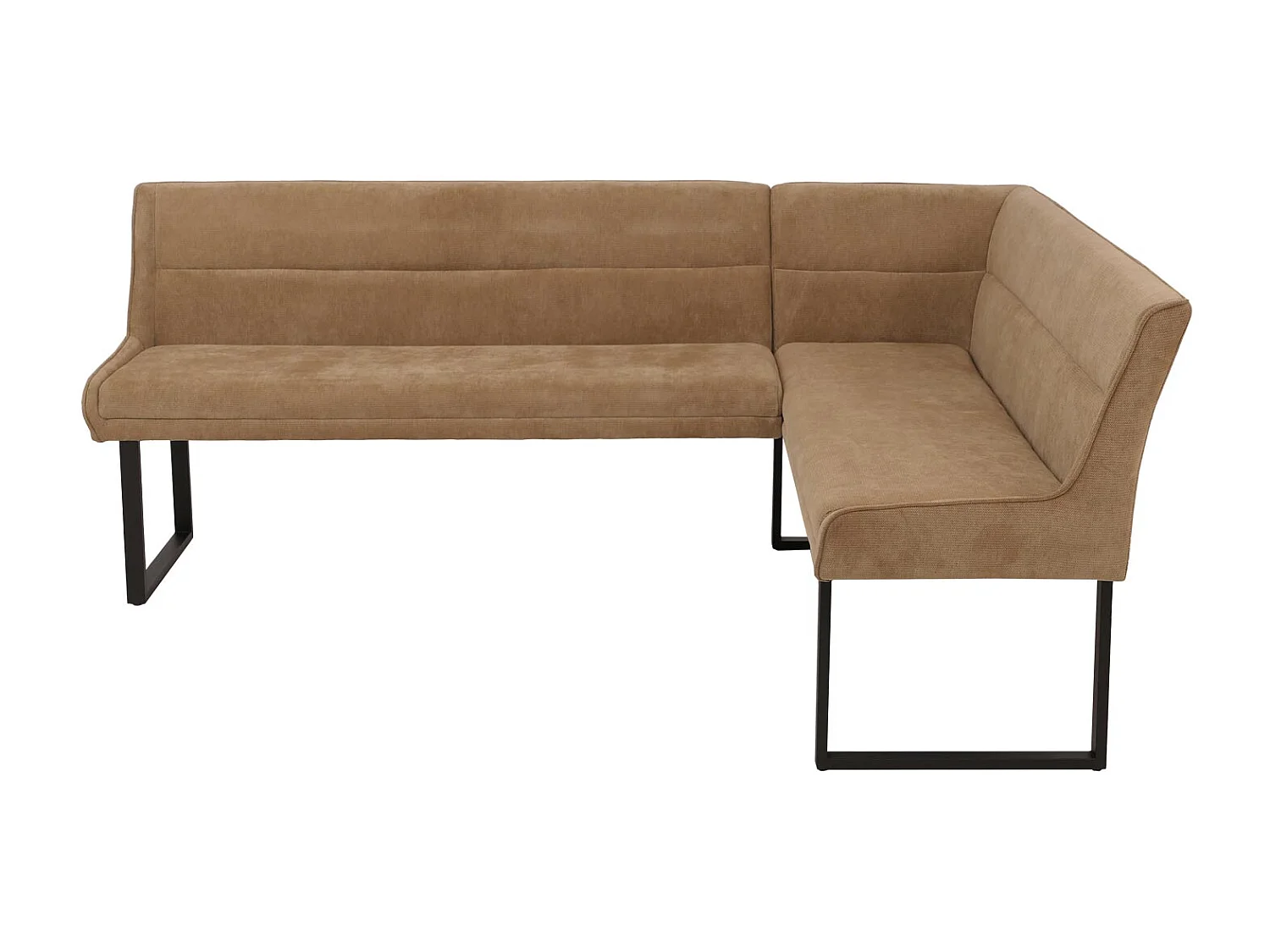 Ławka narożna MCW-O81,  jasnobrązowa