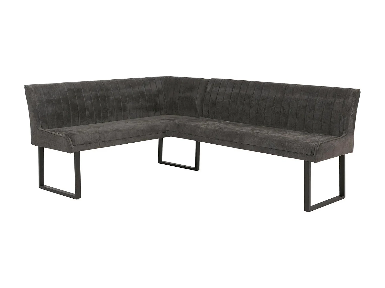 Ławka narożna MCW-O82,  ciemnoszary