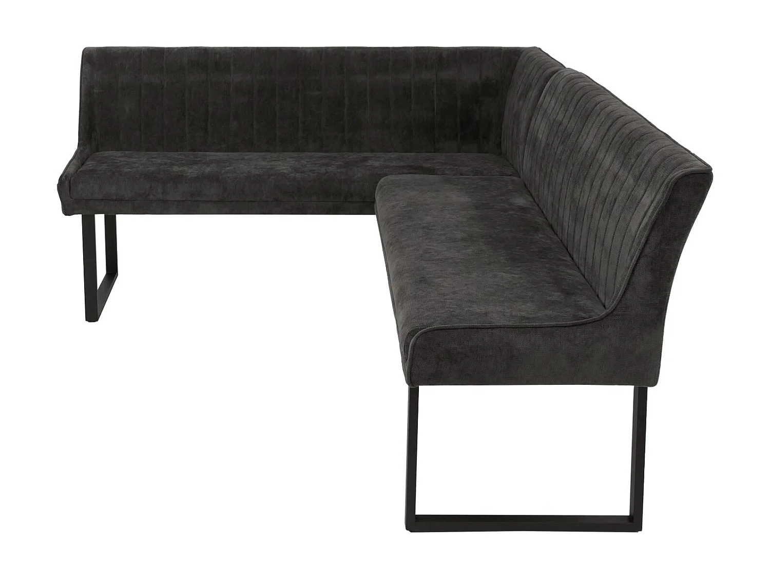 Ławka narożna MCW-O82,  ciemnoszary