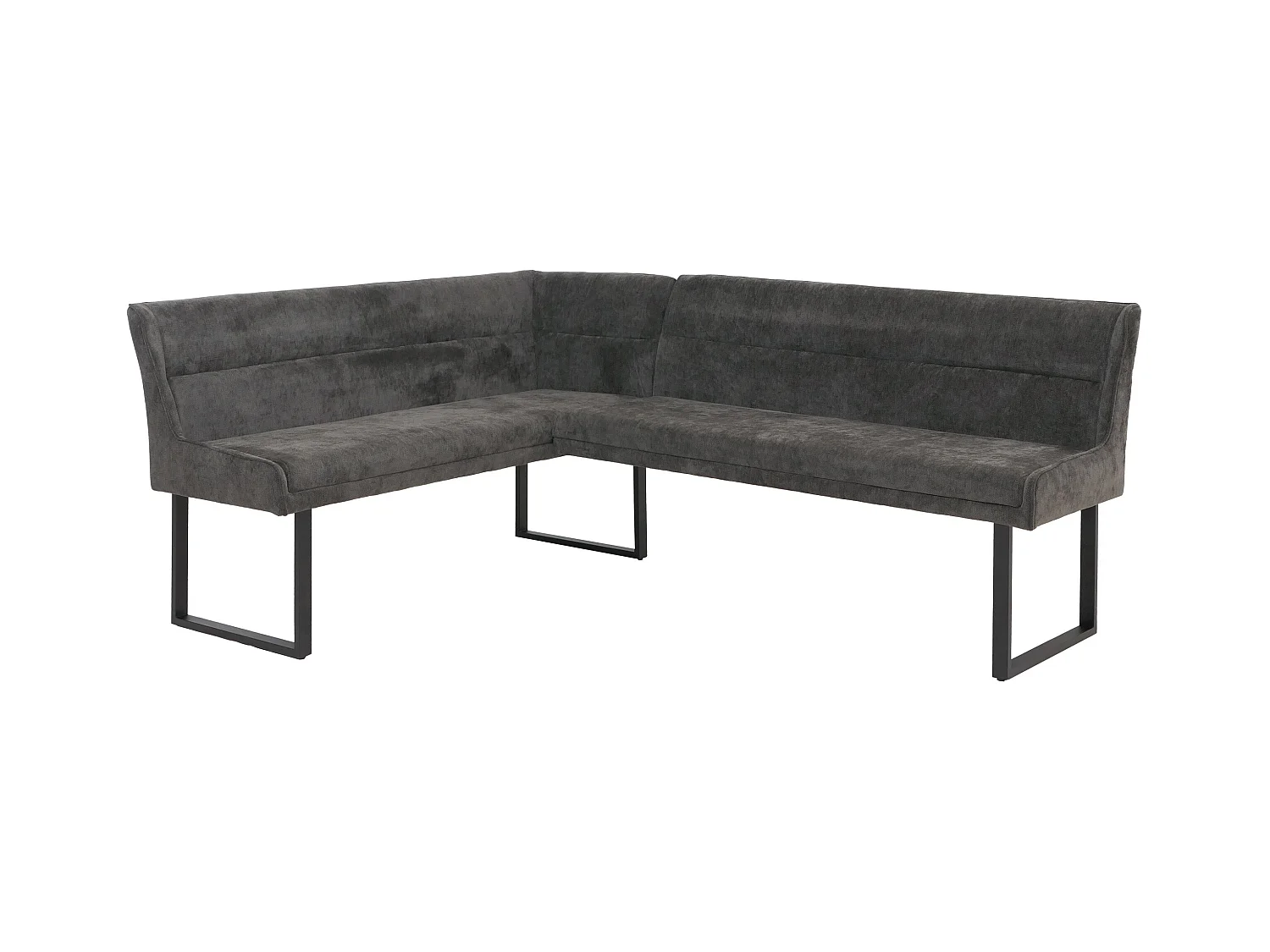 Ławka narożna MCW-O81,  ciemnoszary