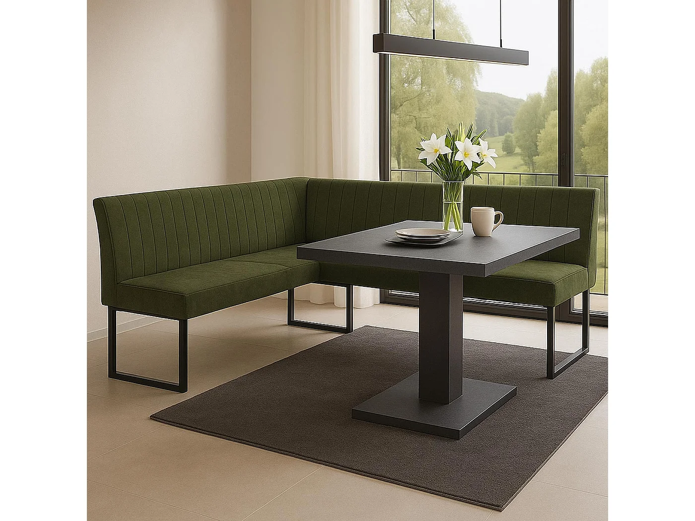 Eckbank MCW-O82, Grün