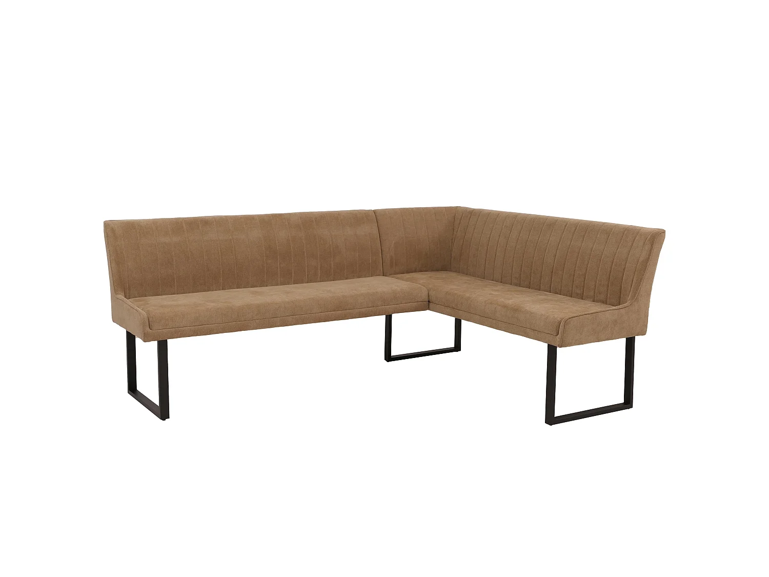 Ławka narożna MCW-O82,  jasnobrązowa