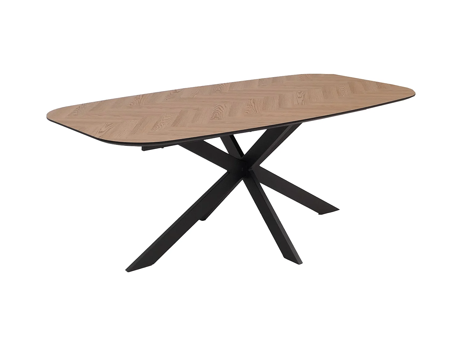 Eettafel MCW-O56,  licht eikenlook