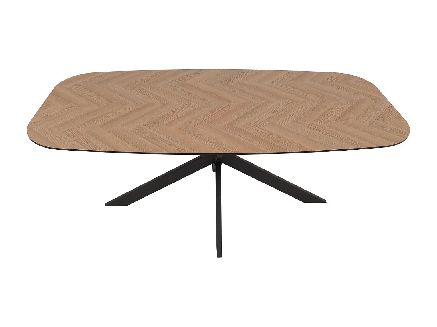 Eettafel MCW-O56,  licht eikenlook