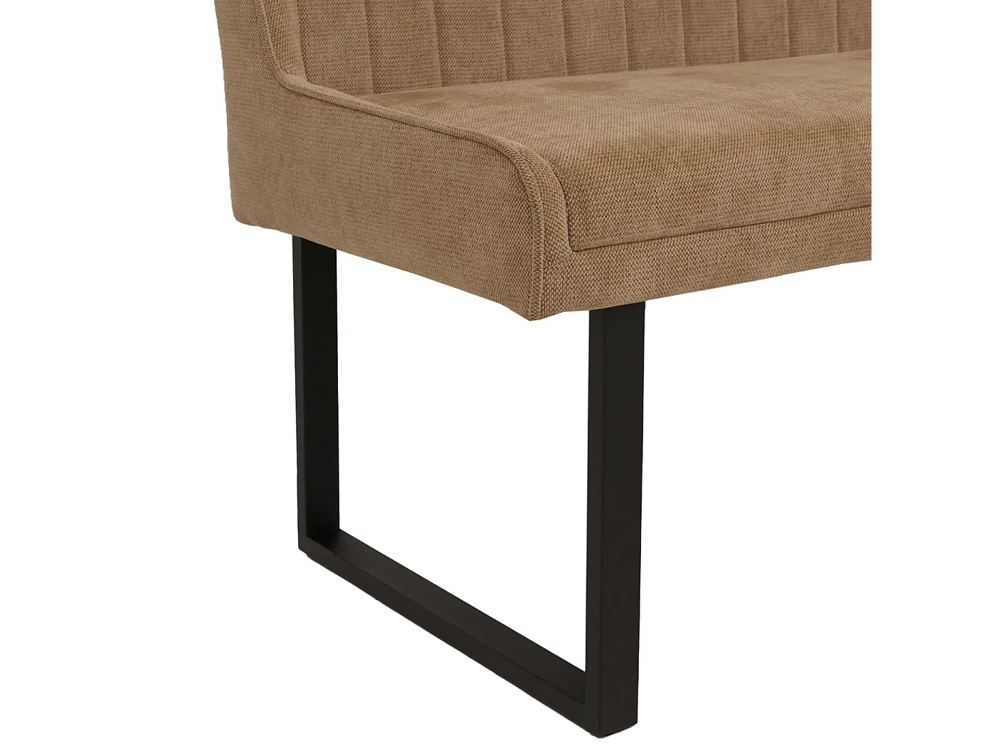 Ławka narożna MCW-O82,  jasnobrązowa