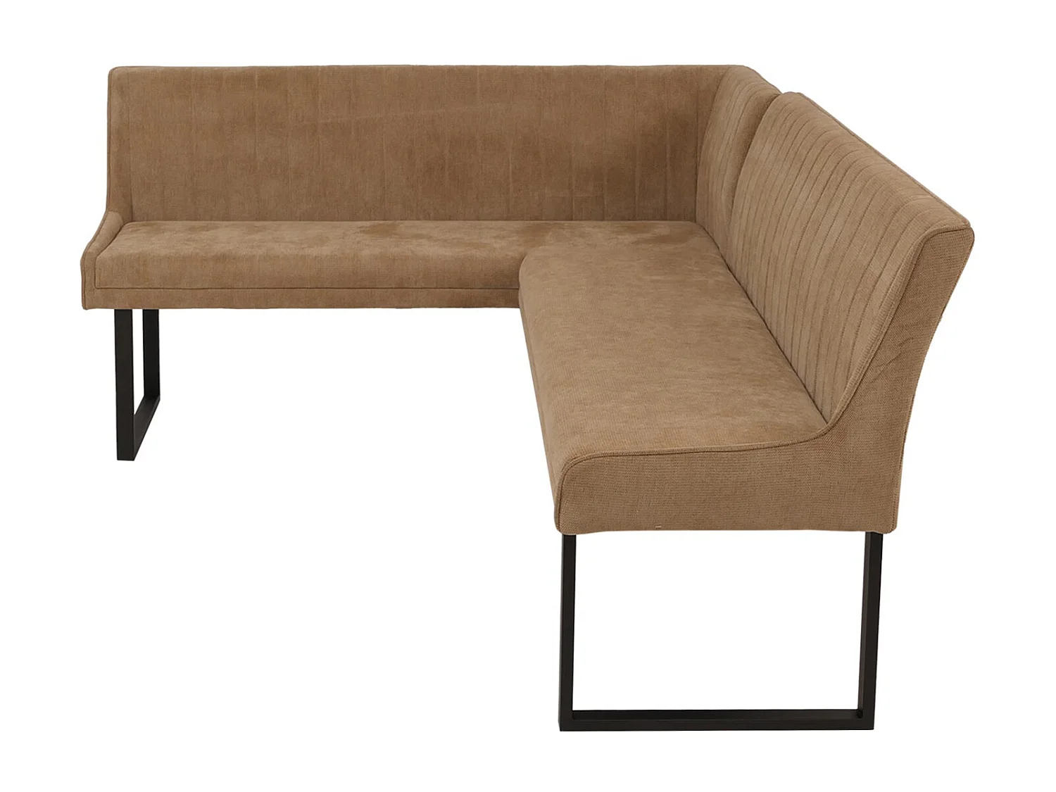 Ławka narożna MCW-O82,  jasnobrązowa