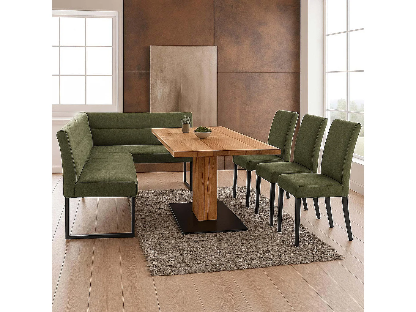 Eckbank MCW-O81, Grün