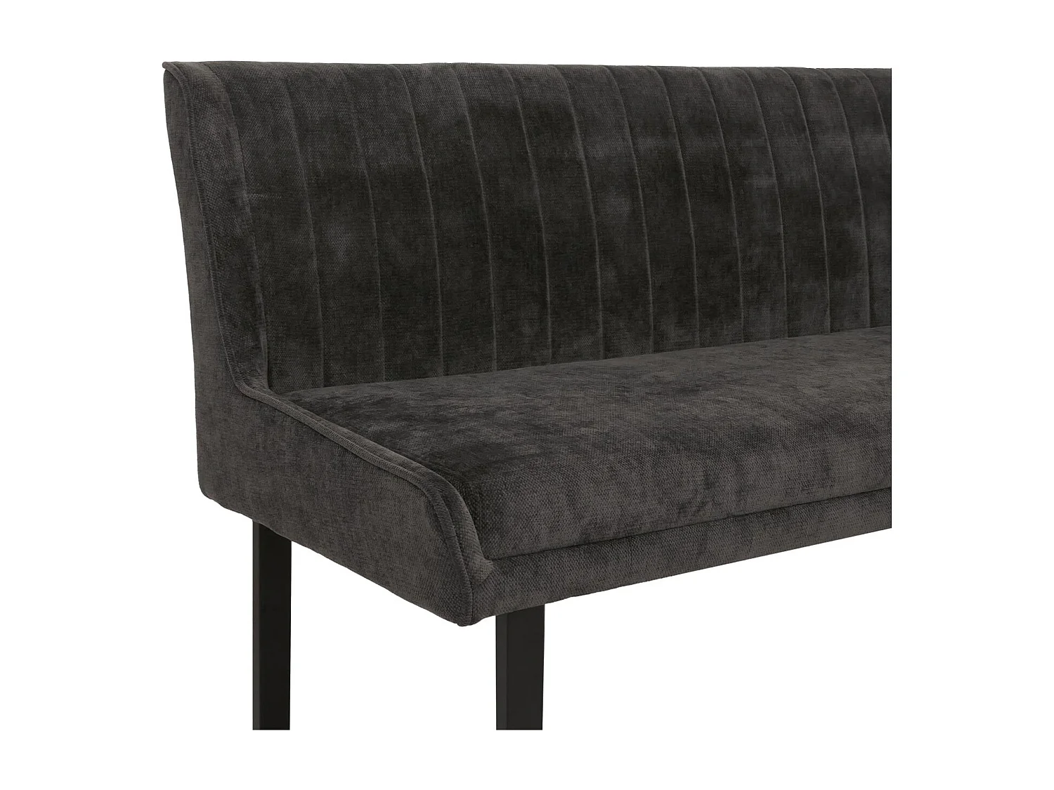 Ławka narożna MCW-O82,  ciemnoszara