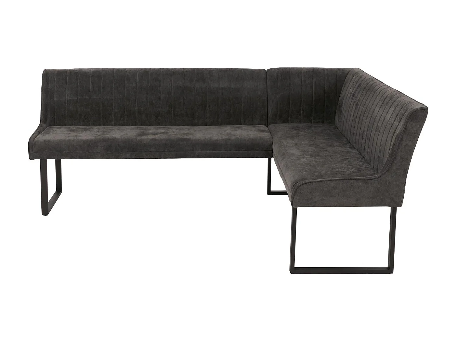 Ławka narożna MCW-O82,  ciemnoszara