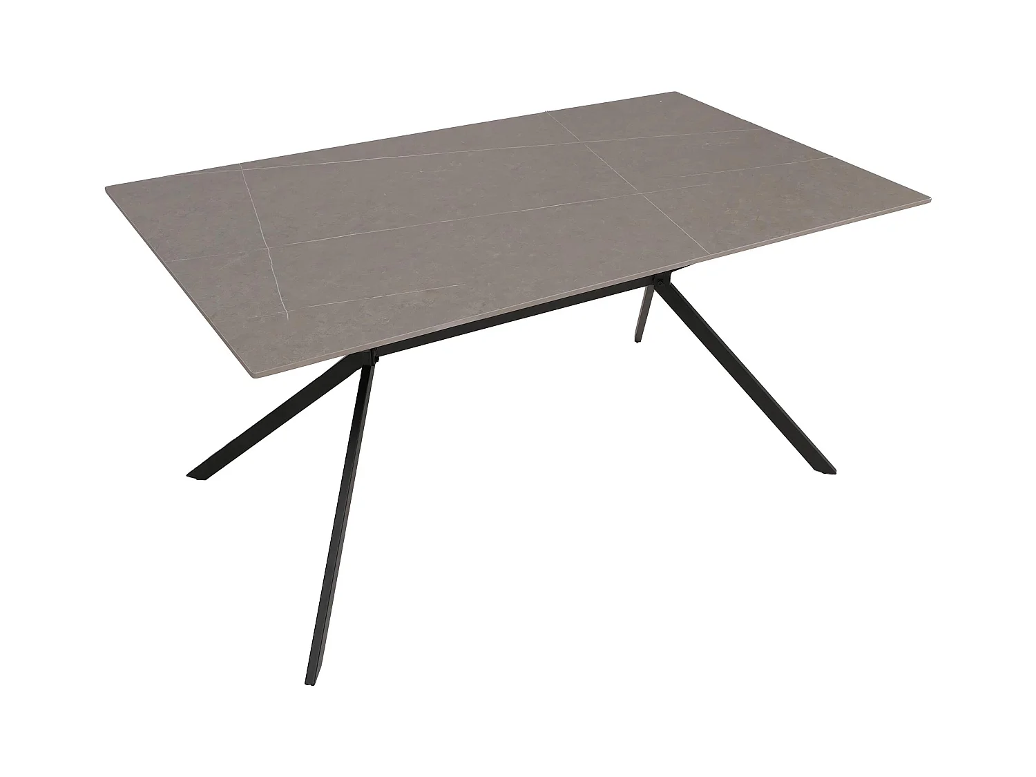 Esszimmertisch MCW-O58, Grau