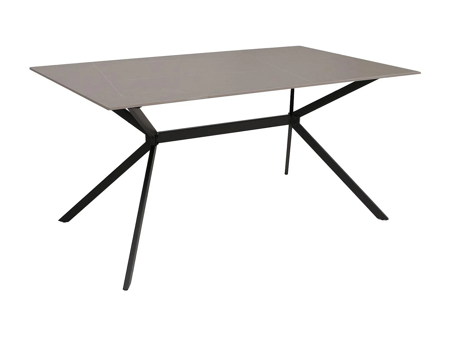 Esszimmertisch MCW-O58, Grau