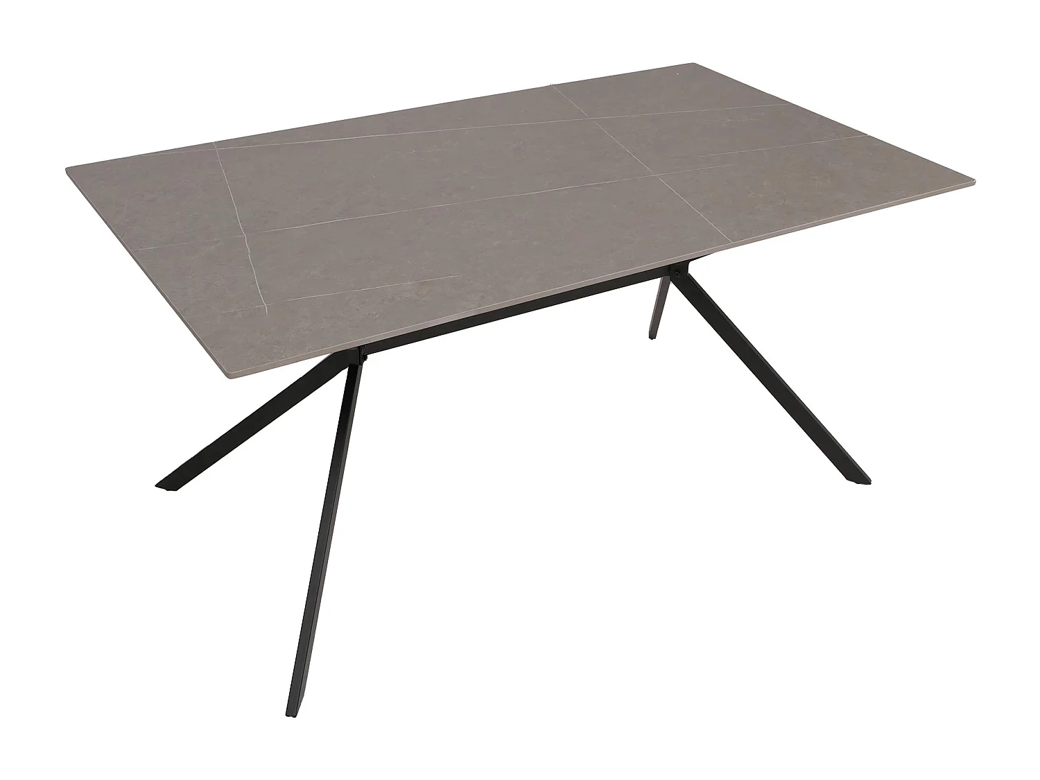 Spisebord MCW-O58,  grå