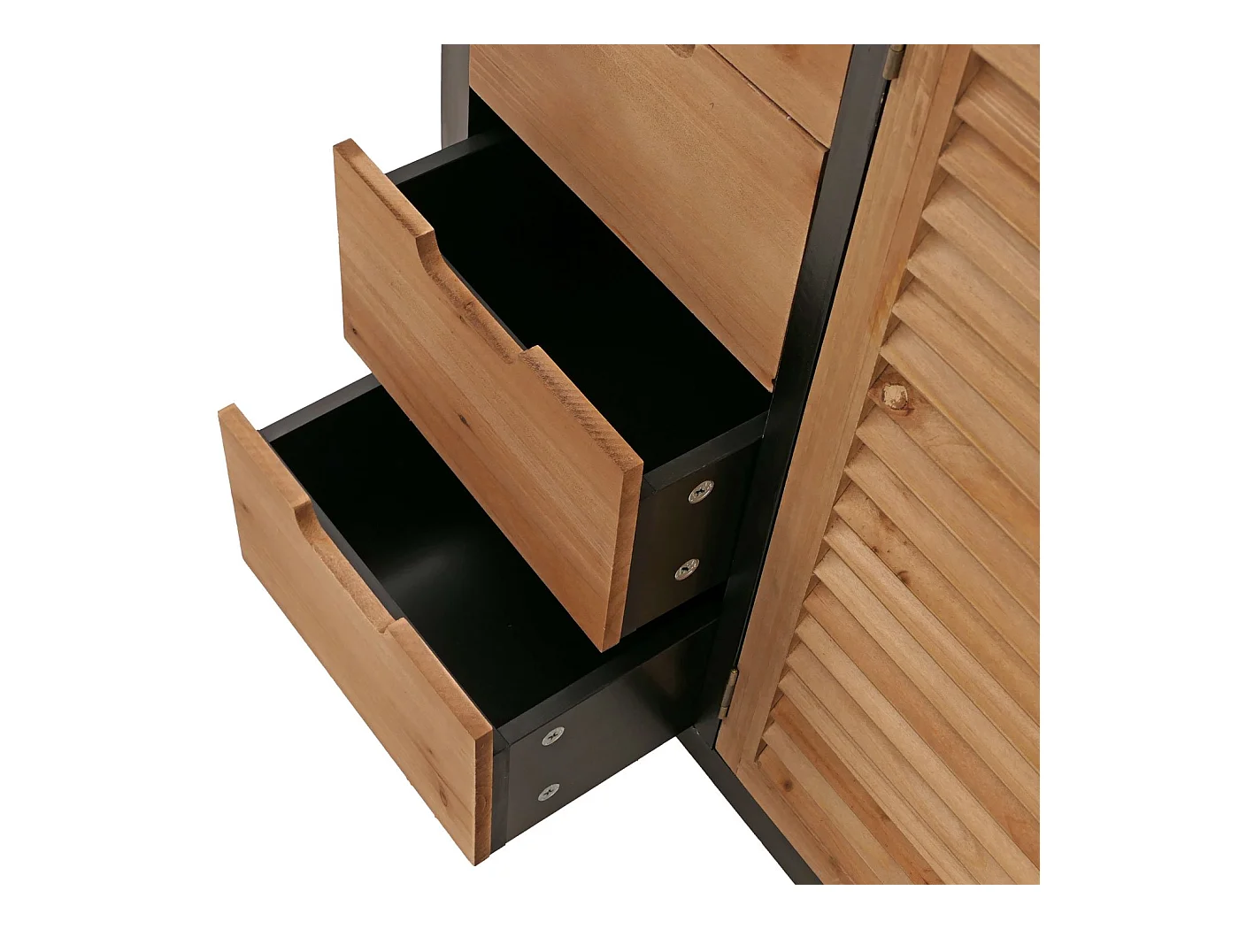 Komoda aptekarska MCW-O63,  korpus czarny