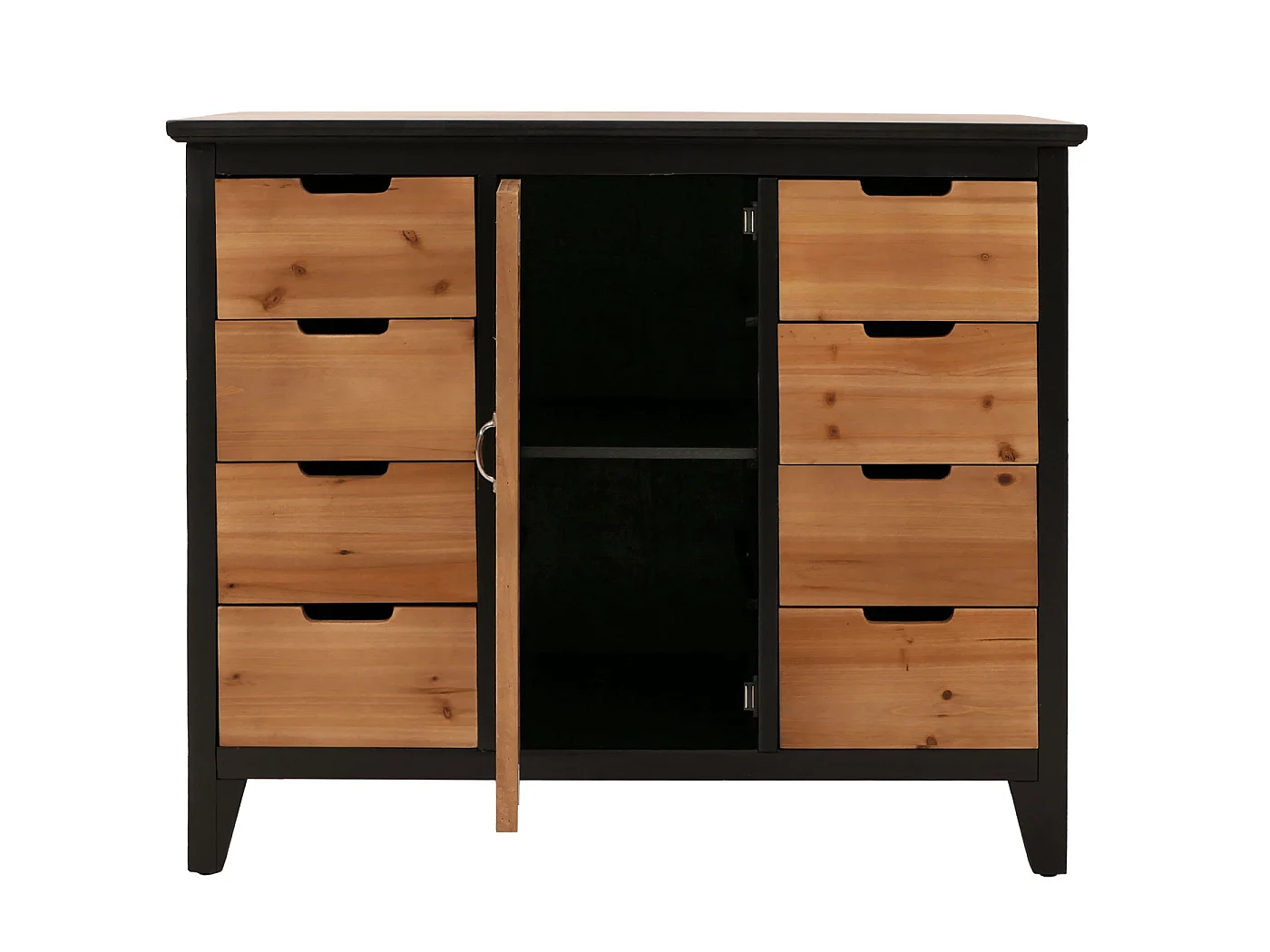 Apothekerkommode MCW-O63, Korpus schwarz