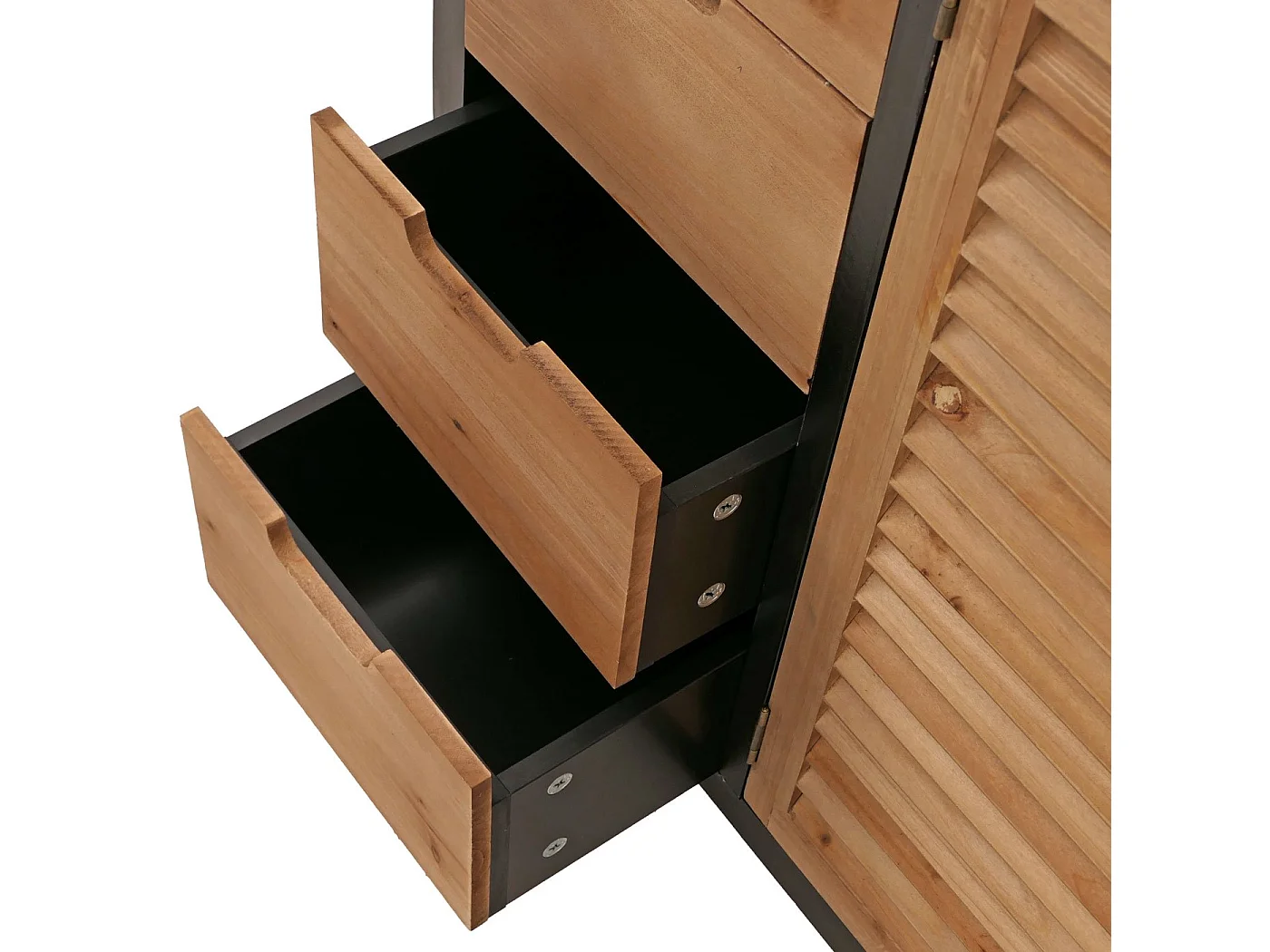 Apothekerkommode MCW-O63, Korpus schwarz