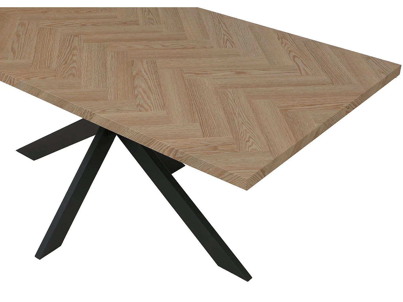 Esszimmertisch MCW-O55, Helle Eiche-Optik