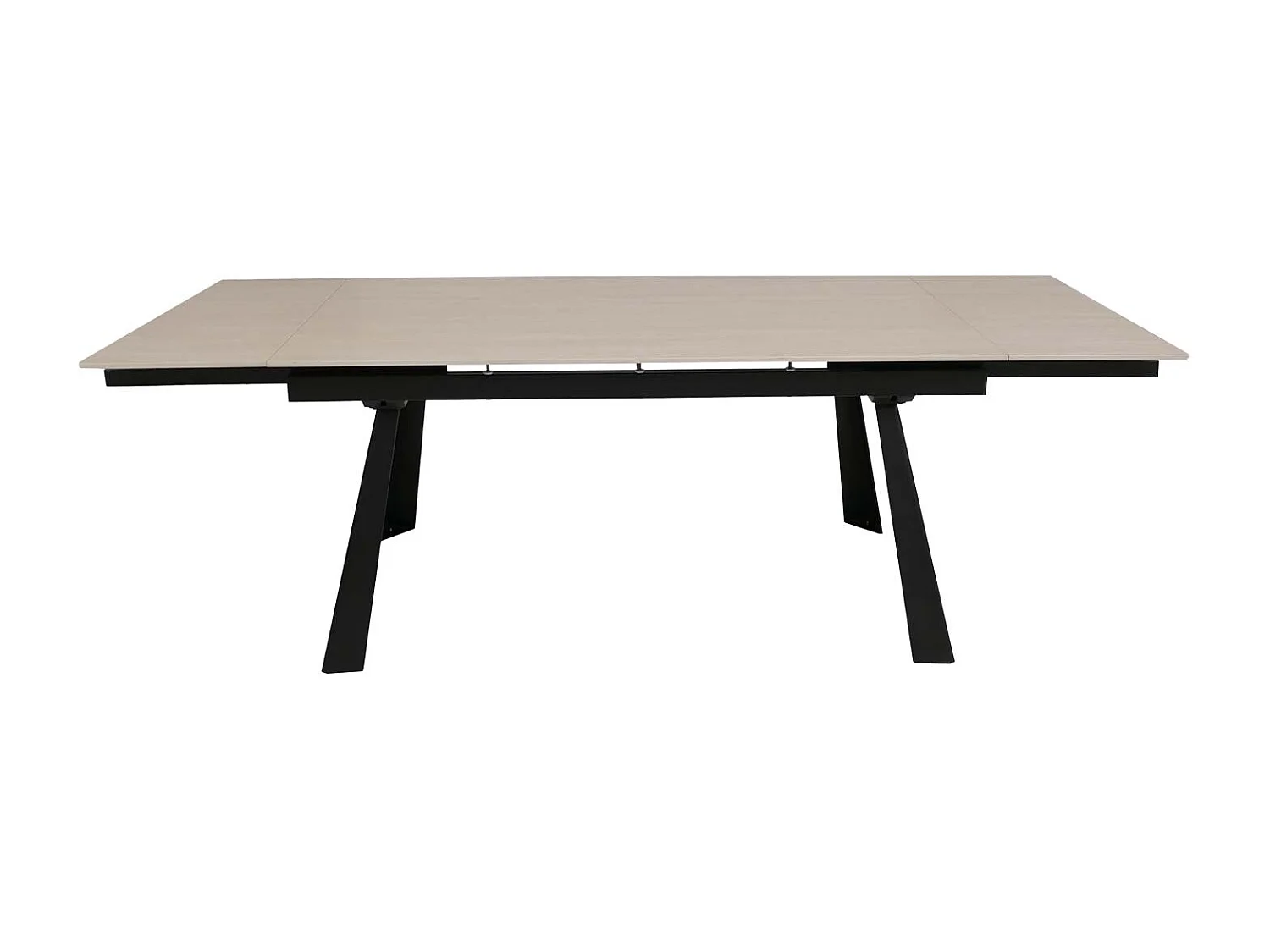 Esszimmertisch MCW-O59, Marmor-Optik beige