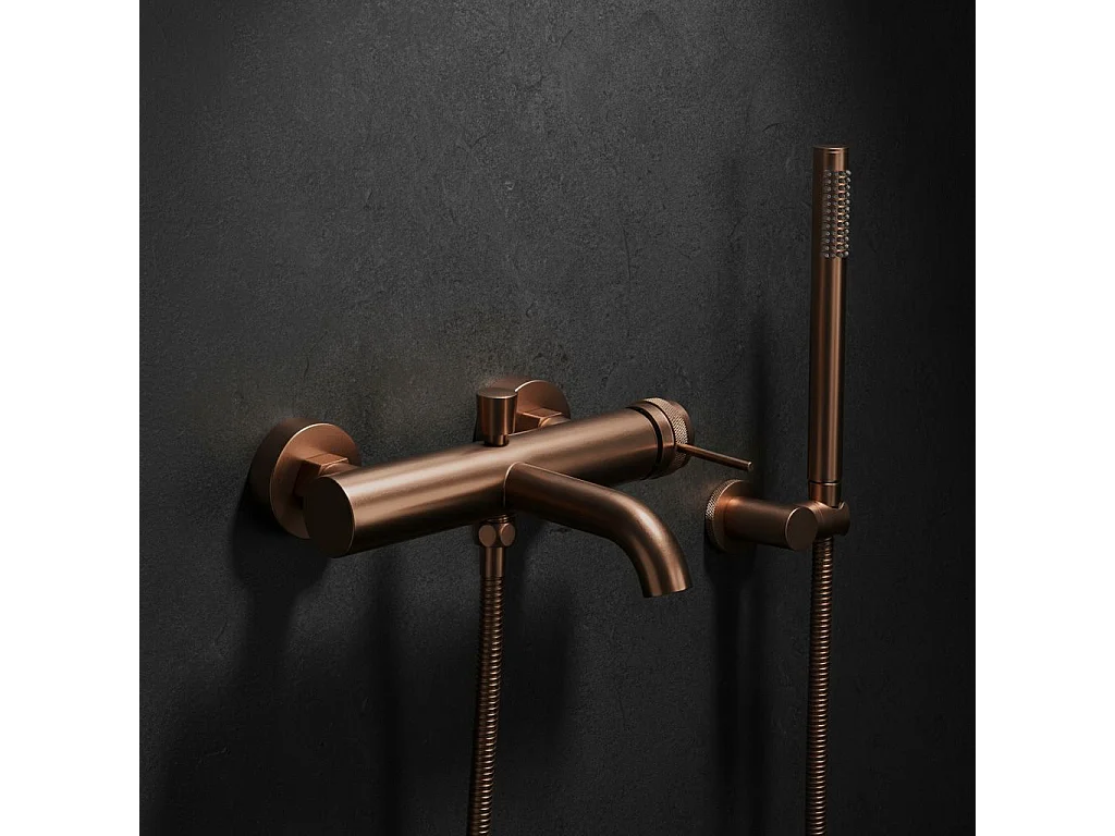 Robinet De Baignoire Rea Lungo Brush Copper