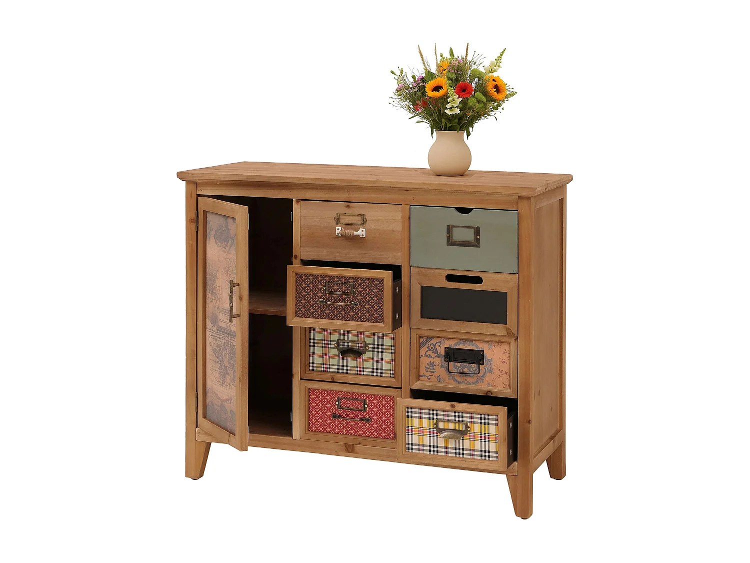 Apothekerkommode MCW-O63, Korpus natur