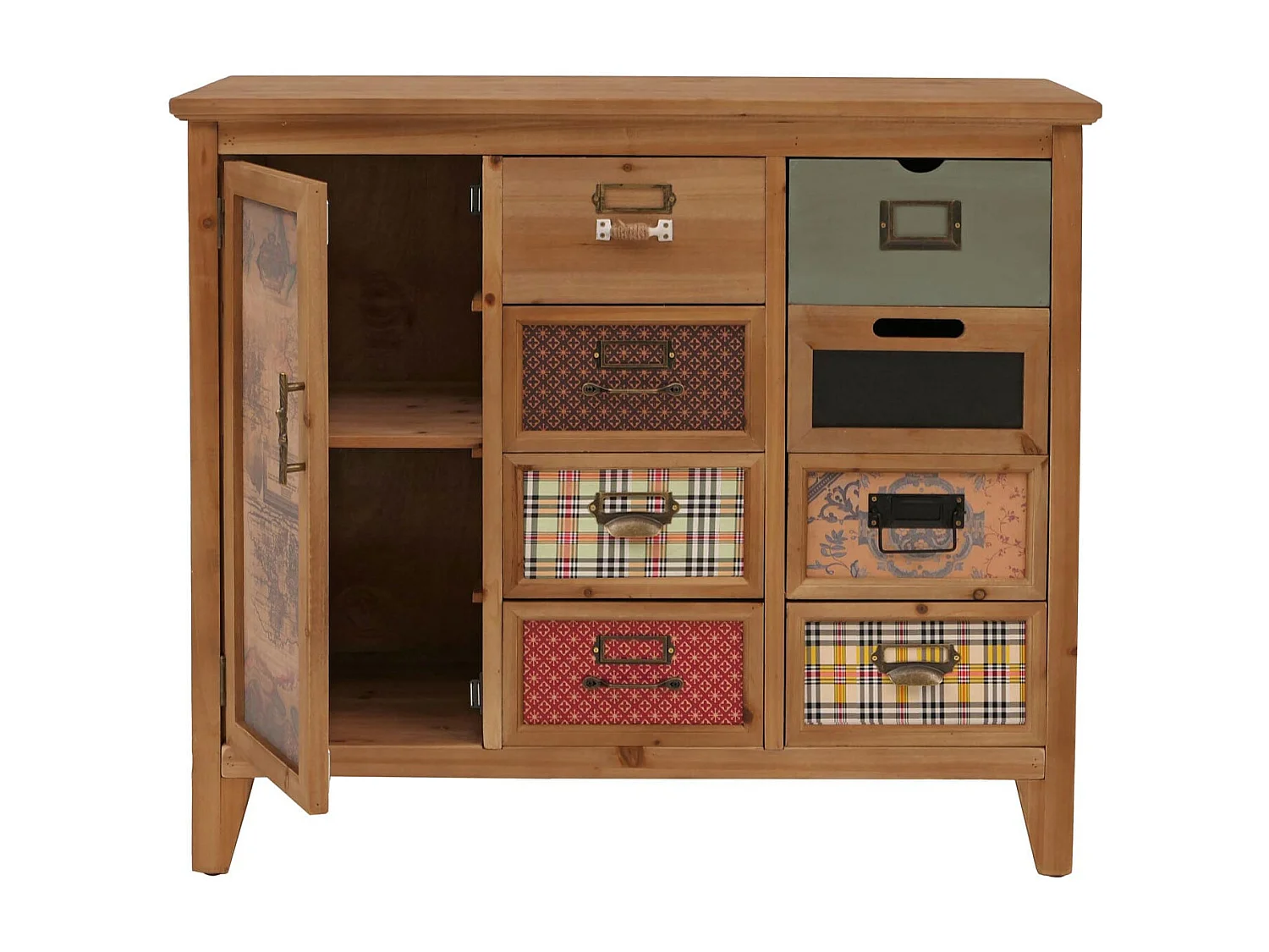 Apothekerkommode MCW-O63, Korpus natur