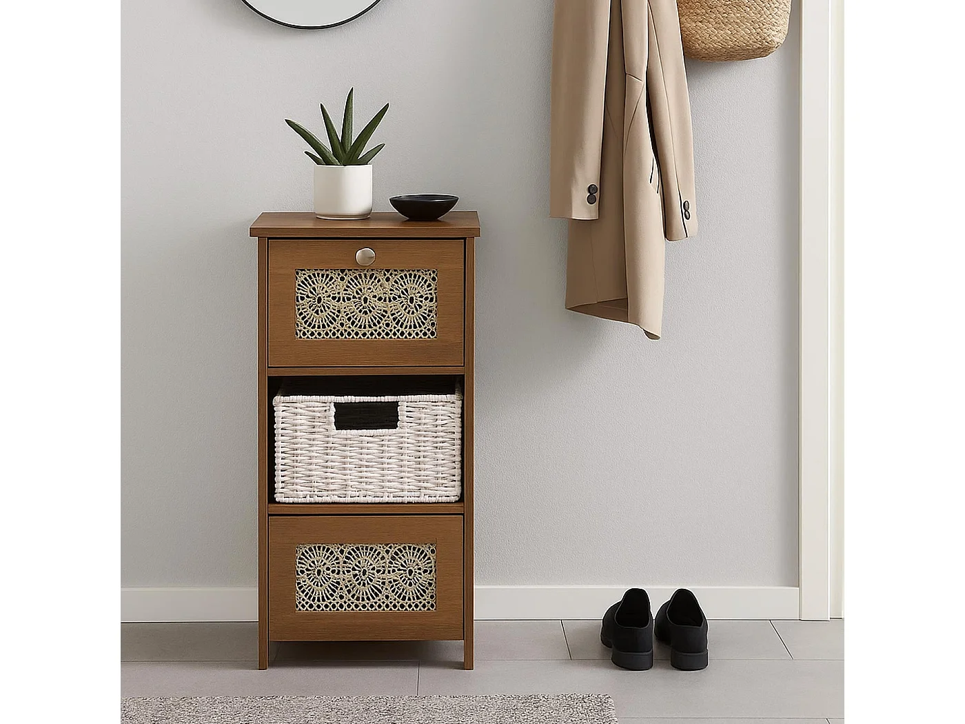 Kommode MCW-O75, Braun