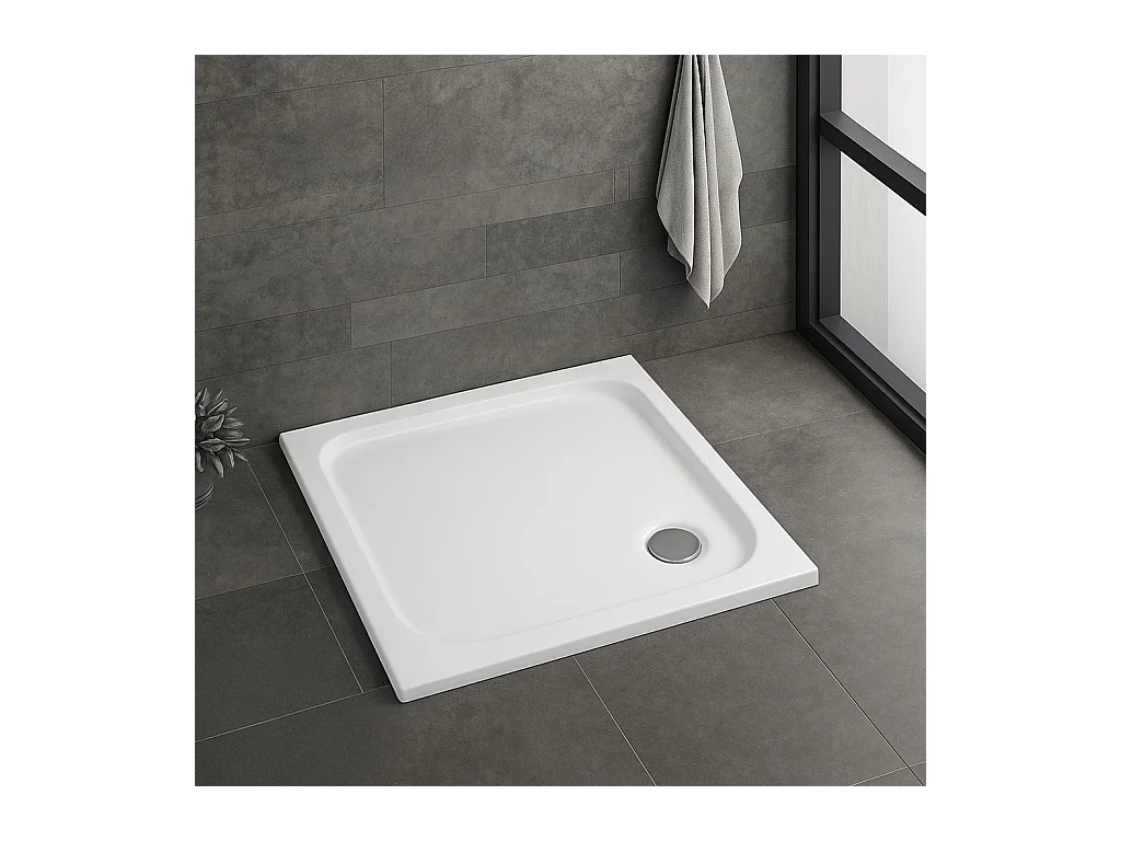 Receveur De Douche Rea Belmond 80X80 White