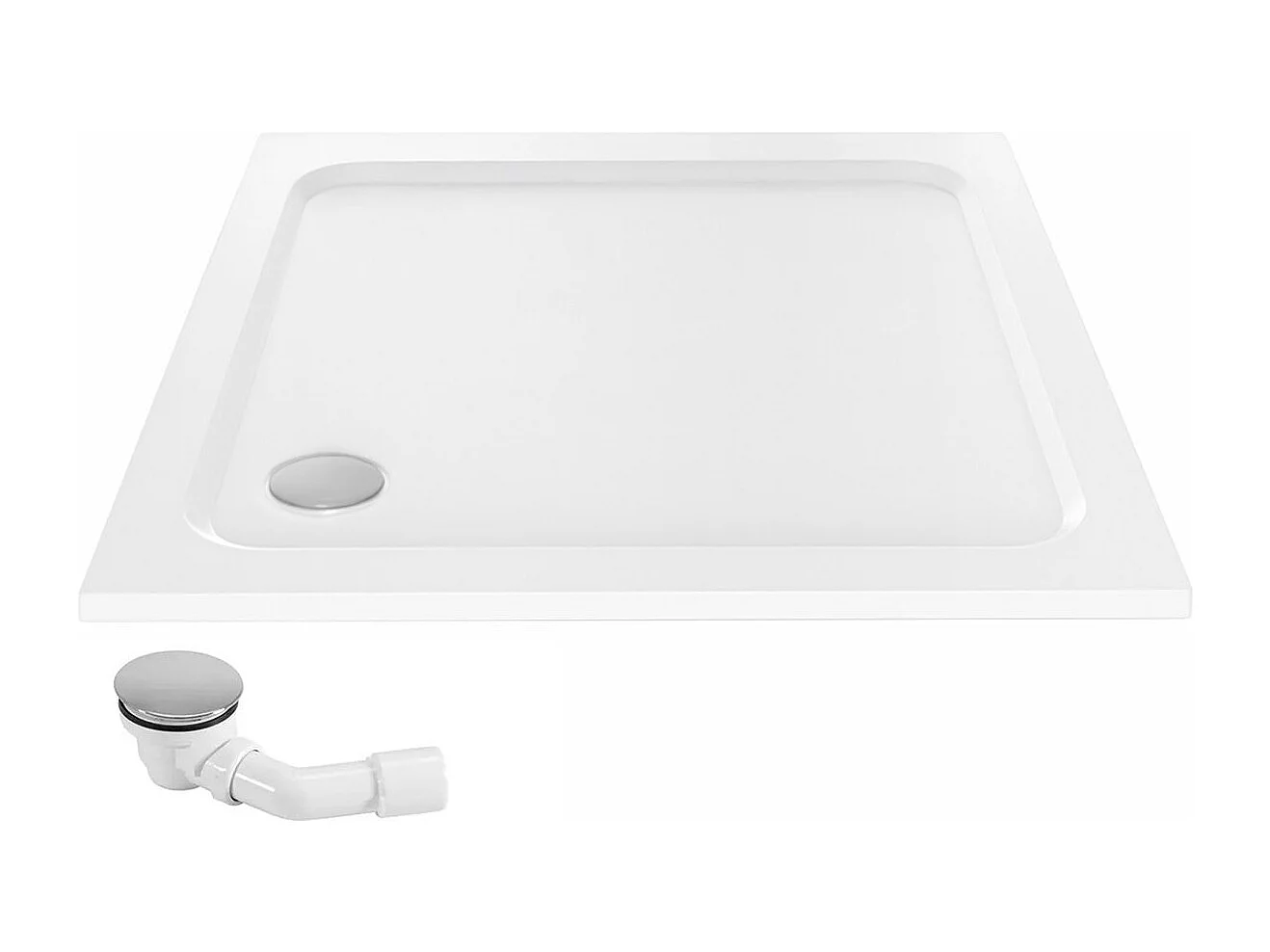 Duschtasse Rea Belmond 80X80 White