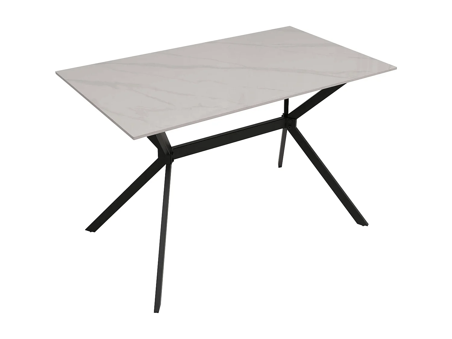 Esszimmertisch MCW-O58, Weiß