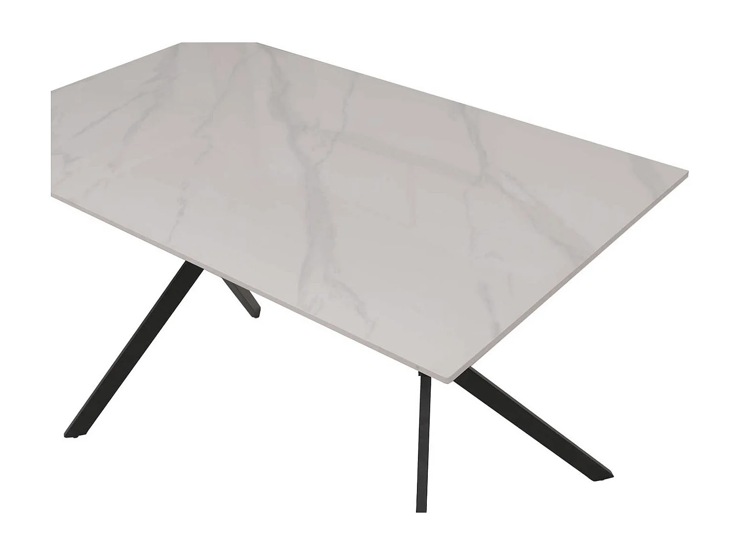 Esszimmertisch MCW-O58, Weiß