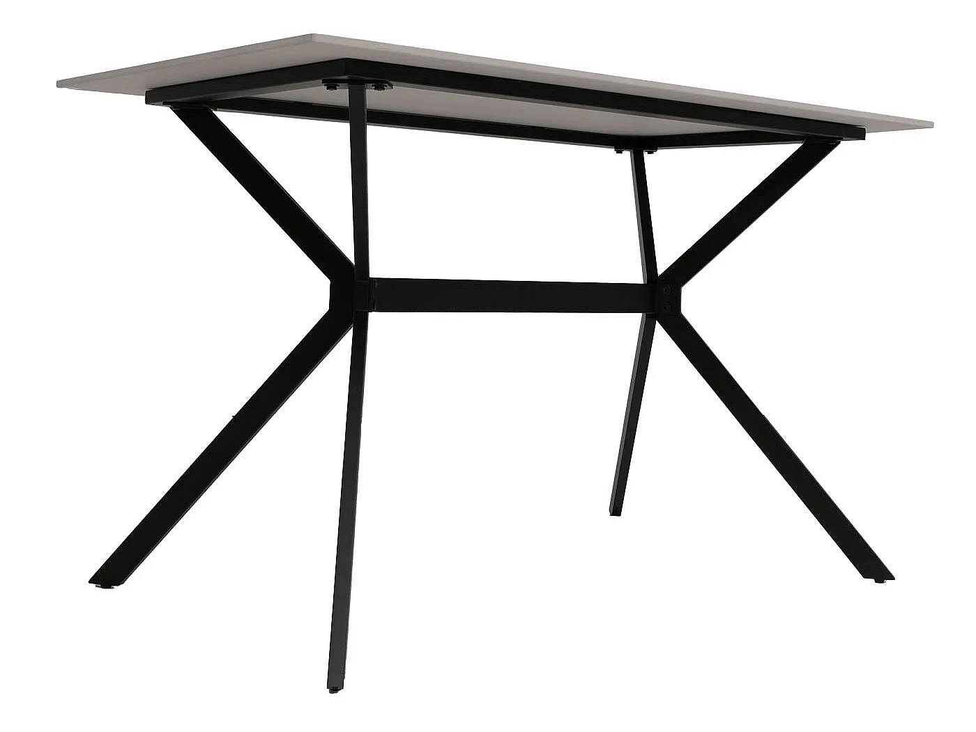 Table de salle à manger MCW-O58,  blanc