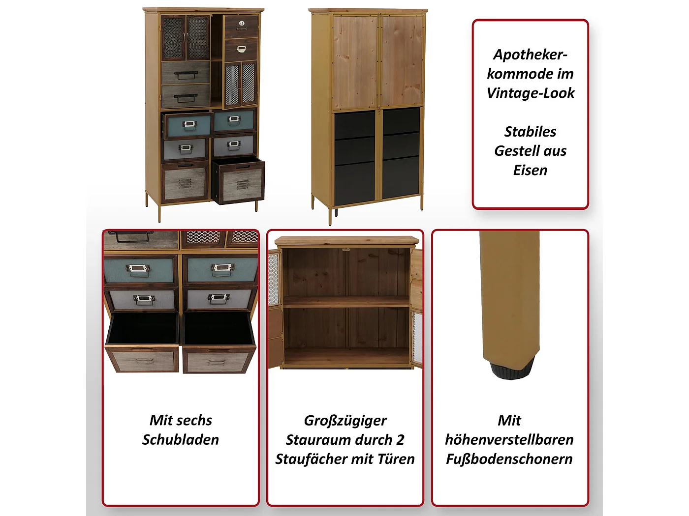 Apothekerskast MCW-O80