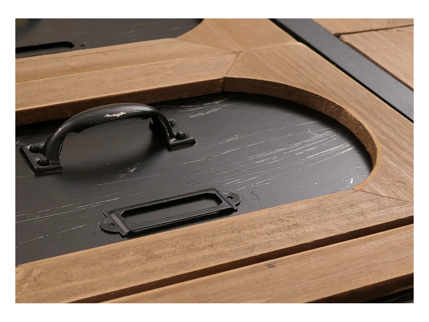 Komoda aptekarska MCW-O63,  korpus czarny