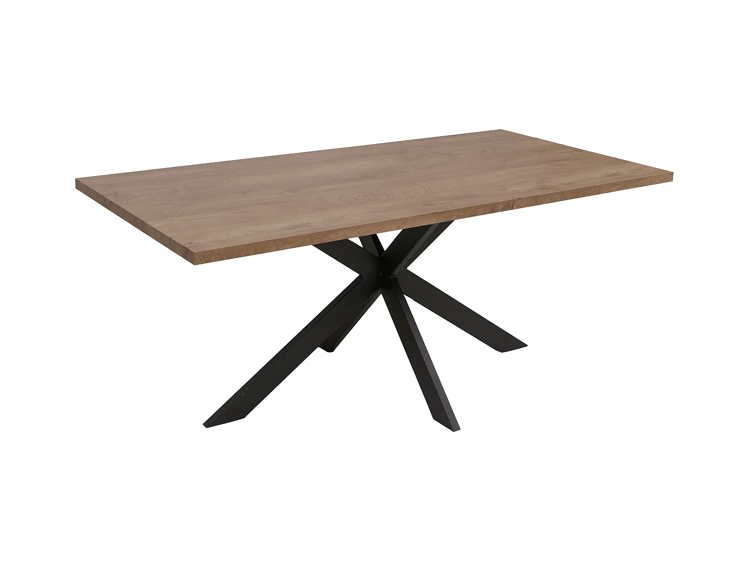 Esszimmertisch MCW-O55, Walnuss-Optik