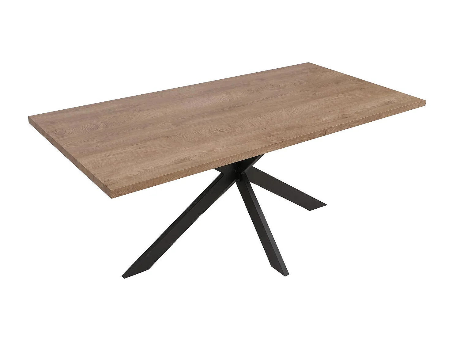 Esszimmertisch MCW-O55, Walnuss-Optik