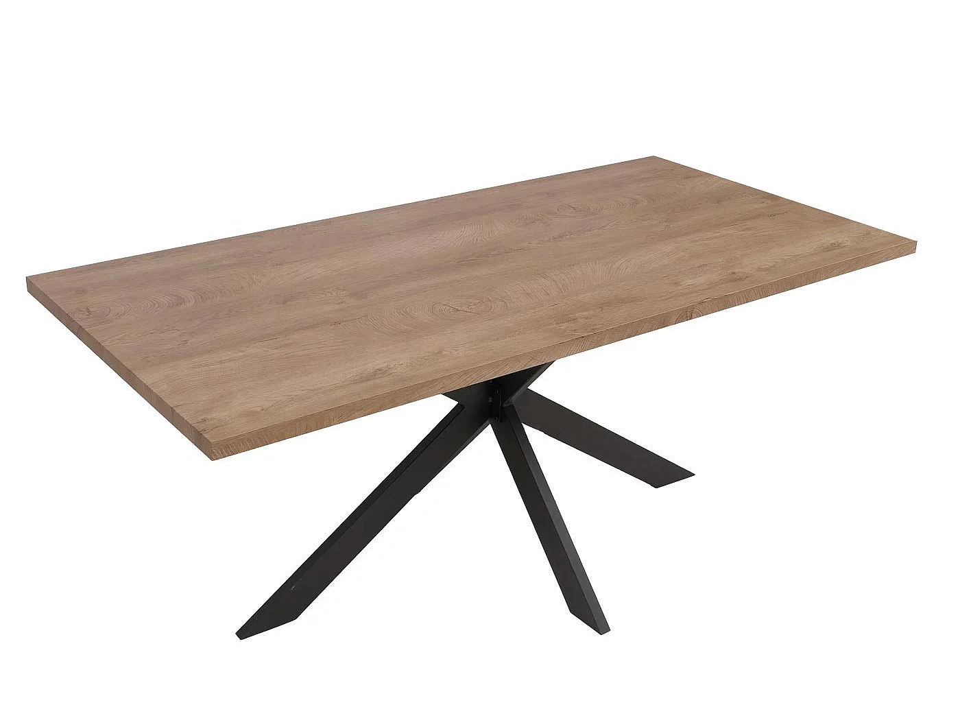 Spisebord MCW-O55,  valnødslook