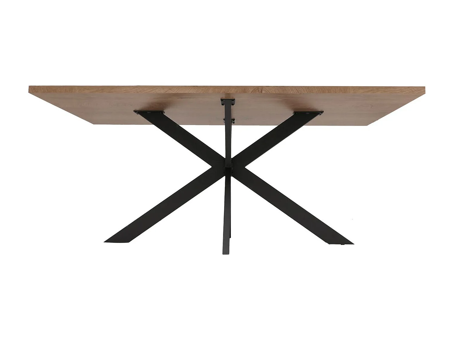 Spisebord MCW-O55,  valnødslook