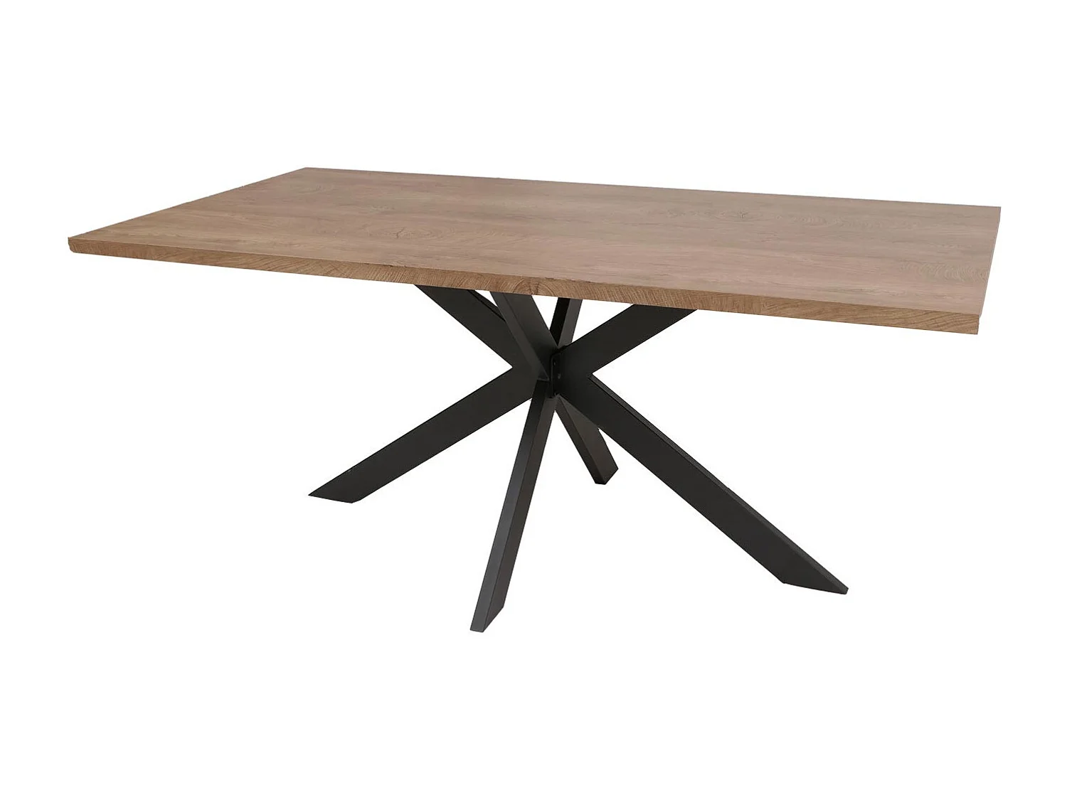 Spisebord MCW-O55,  valnødslook