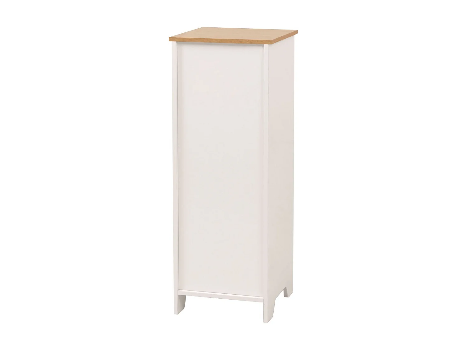 Commode MCW-O75,  naturel-wit
