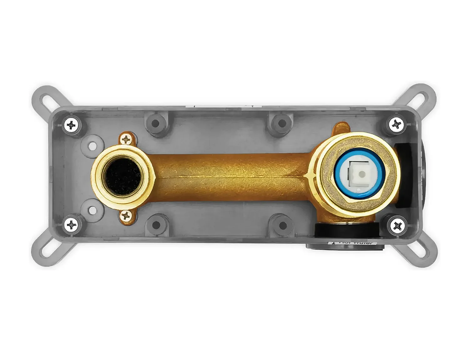 Robinet De Lavabo Encastré Rea Lungo +Box Titanium