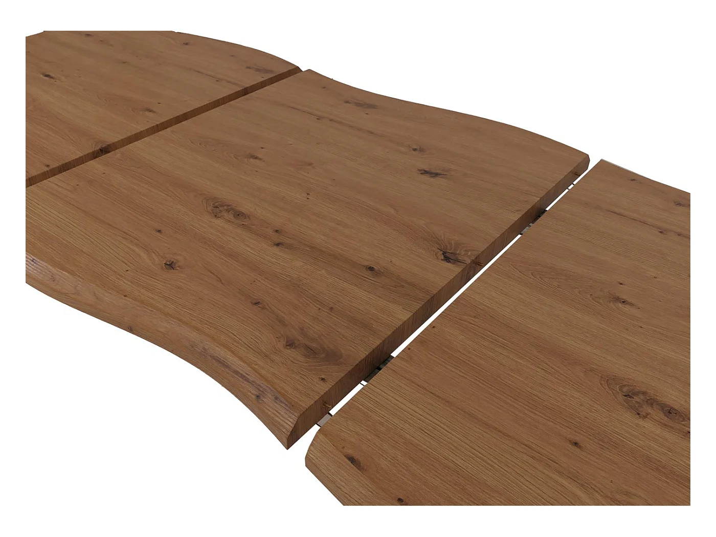 Table de salle à manger MCW-O60,  aspect noyer