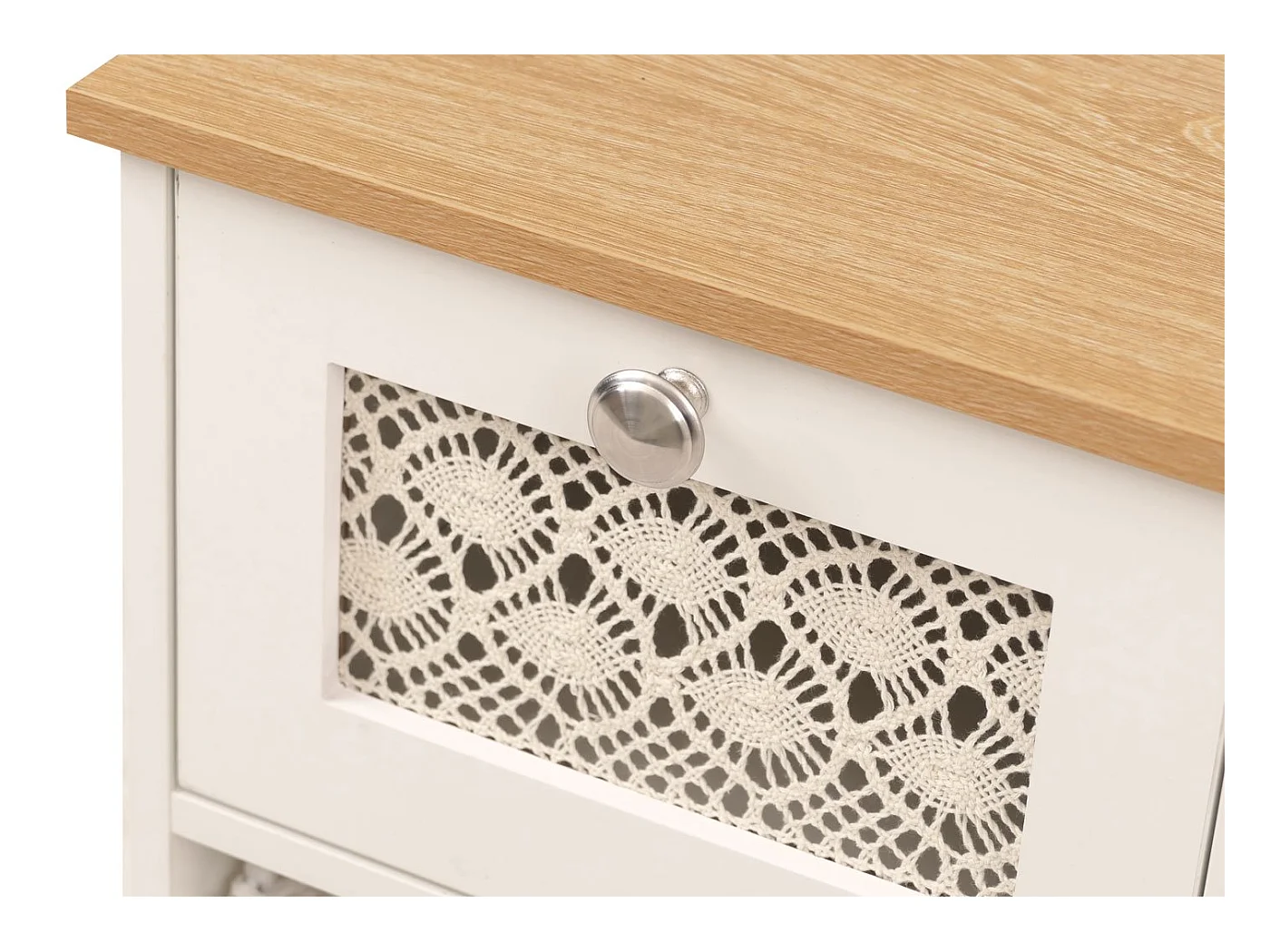 Commode MCW-O75,  blanc naturel