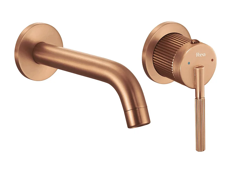 Robinet De Lavabo Rea Argon Brush Copper