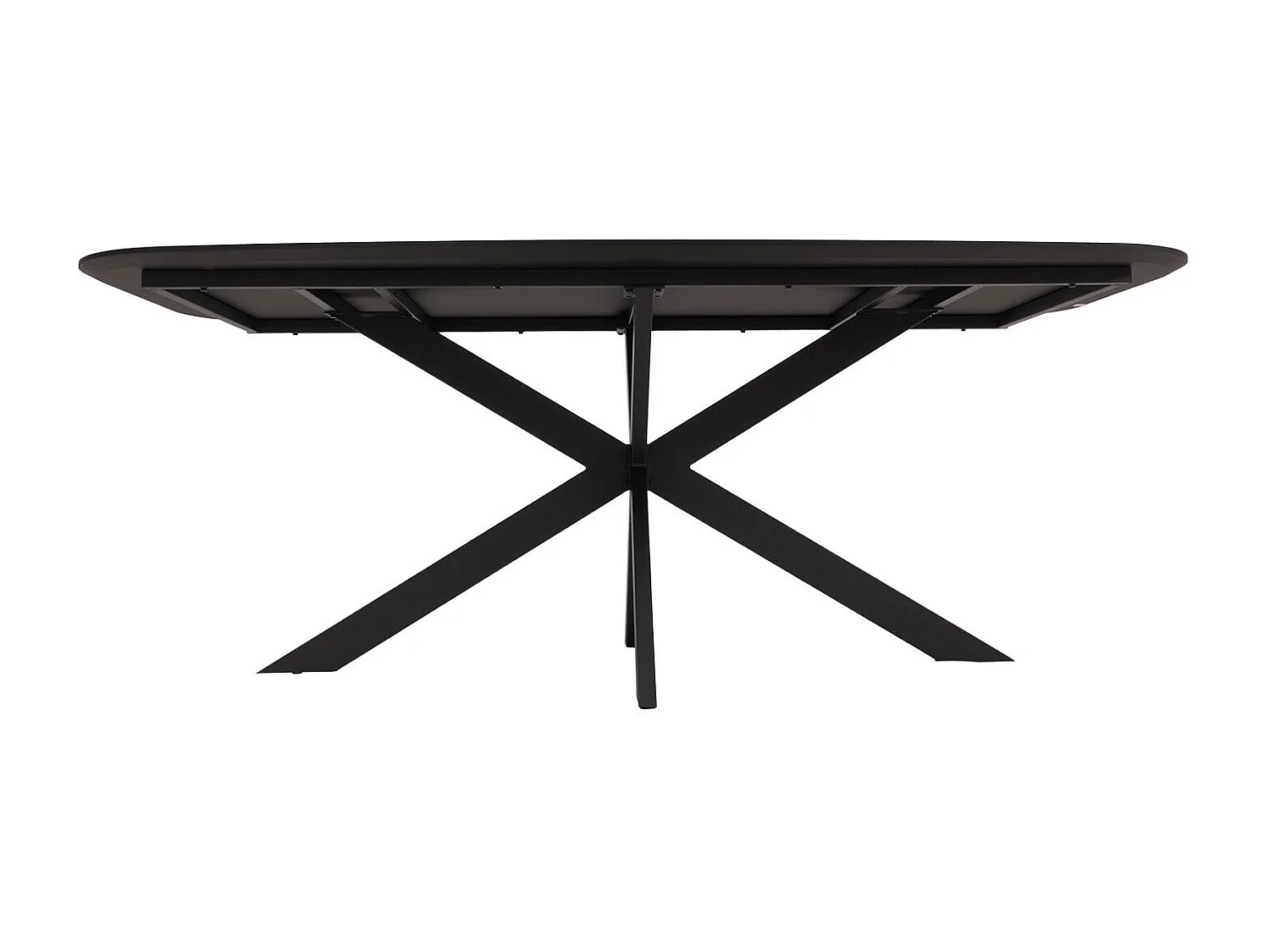 Eettafel MCW-O56,  grijze steenlook